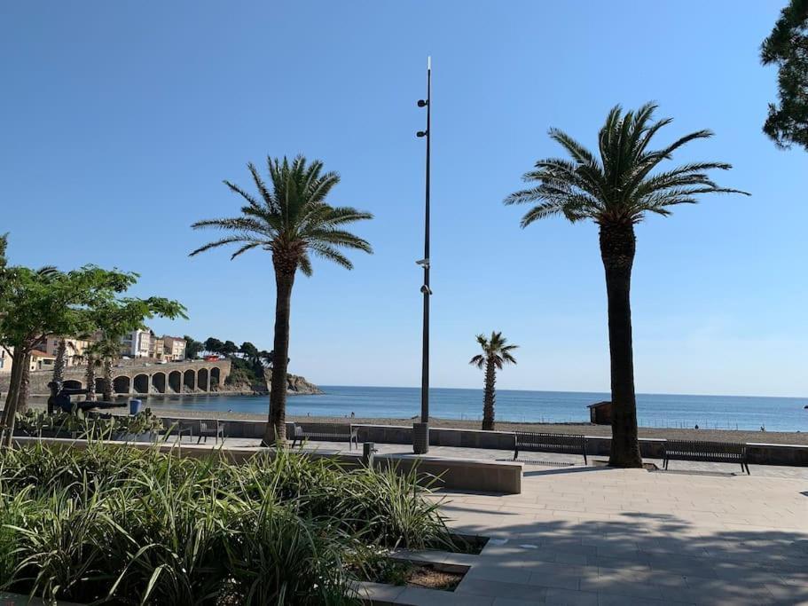 Superbe Appt vue mer climatisé Banyuls-sur-Mer Exterior foto